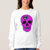 Pink Skull Sweatshirt (Vorderseite)