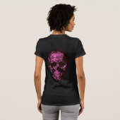 Pink Skull T-Shirt (Schwarz voll)