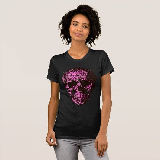 Pink Skull T-Shirt (Vorne ganz)
