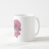 Pink Skull-Tasse Kaffeetasse (VorderseiteRechts)