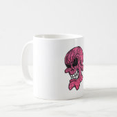 Pink Skull-Tasse Kaffeetasse (Vorderseite Links)