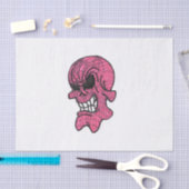 Pink Skull Tissue Seidenpapier (Handwerk)