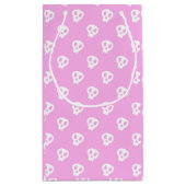Pink Skully Kleine Geschenktüte (Rückseite)