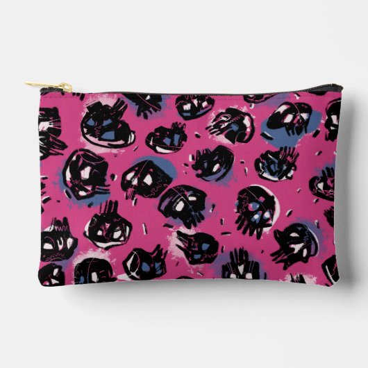 Pink-Skulptur emo Accessoires Taschen & Wallets (Vorderseite)