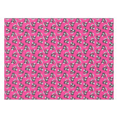 Pink Skunk Geburtstagspartei Tischdecke (Vorderseite (Horizontal))
