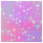 Pink Sky Combed Cotton Fabric Stoff (Nahaufnahme)