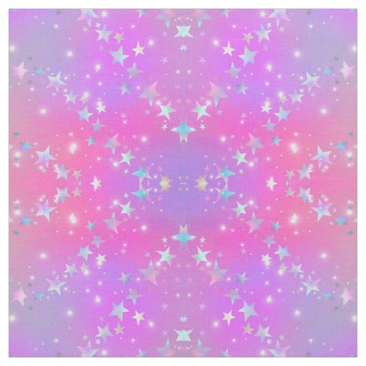 Pink Sky Combed Cotton Fabric Stoff (Muster)