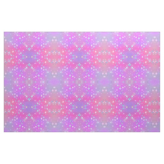 Pink Sky Combed Cotton Fabric Stoff (Fat Quarter (45,7 x 55,9 cm))