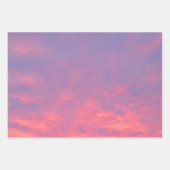 Pink Sky Fotografie Geschenkpapier Set (Vorderseite 2)