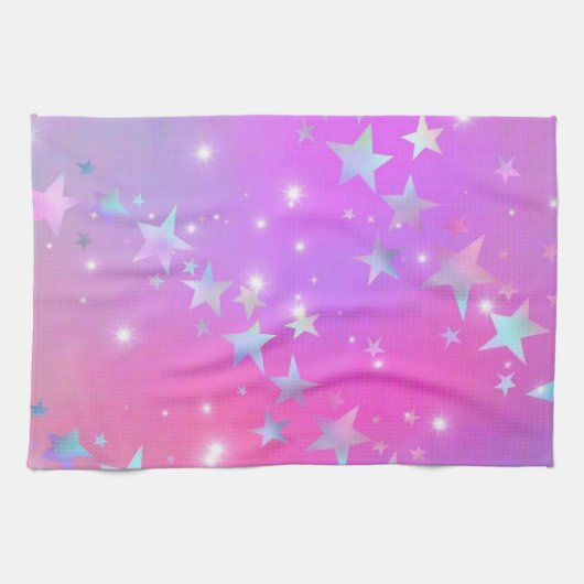 Pink Sky Geschirrtuch (Horizontal)