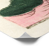 Pink Sky Illustration von Bijutsu Sekai Poster (Ecke)