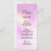 Pink Sky mit Lemon Gelber Regenbogen Einladung (Vorderseite)