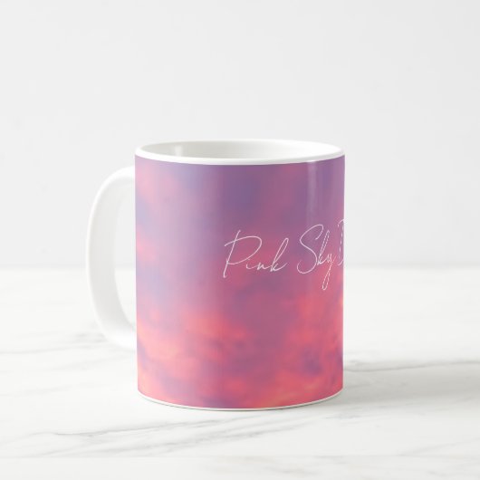 Pink Sky Photography Kaffeetasse (Vorderseite Links)