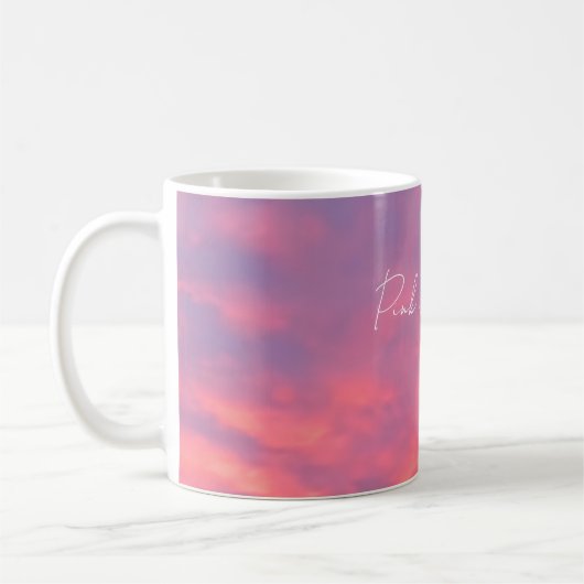Pink Sky Photography Kaffeetasse (Links)