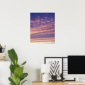 Pink Sky Poster Print (Heimbüro)