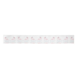 Pink Sleep Dinosaurier Ribbon Satinband