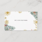 Pink Sleigh Oh What Fun Winter Insert Card (Vorderseite)