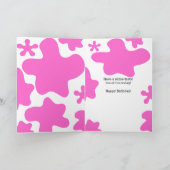 Pink Slime 11. Geburtstag Karte (Innenseite)