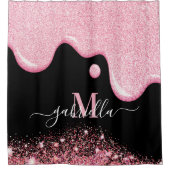 Pink Slime Duschvorhang (Vorderseite)