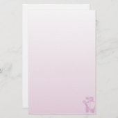 Pink Slippers Briefpapier (Vorne/Hinten)