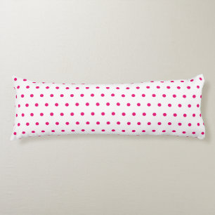 Pink Small Polka Dot Weiße Farbe Niedlich Girl Seitenschläferkissen