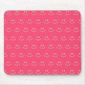 Pink Smile Pattern Mouse Pad Mousepad (Vorne)