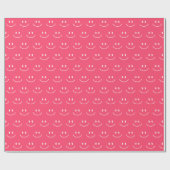 Pink Smile Patternpapier Geschenkpapier (Flach)
