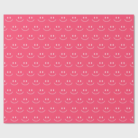 Pink Smile Patternpapier Geschenkpapier (Flach)