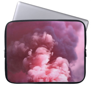 Pink smoke laptopschutzhülle