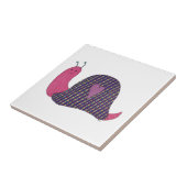 Pink Snail Tile Fliese (Seite)