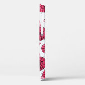 Pink Snails Muster Girly Zoology Case-Mate iPhone Hülle (Rückseite / Links)