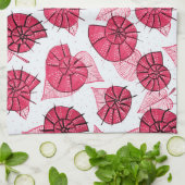 Pink Snails Muster Girly Zoology Geschirrtuch (Gefaltet)