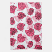 Pink Snails Muster Girly Zoology Geschirrtuch (Vertikal)