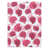 Pink Snails Muster Girly Zoology Tischdecke (Vorderseite)