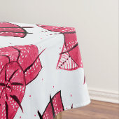 Pink Snails Muster Girly Zoology Tischdecke (Beispiel)