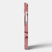 Pink Snake Skin Case-Mate iPhone Hülle (Rückseite / Links)
