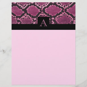 Pink Snakeskin Pattern