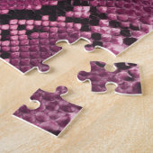 Pink Snakeskin Pattern Puzzle (Seite)
