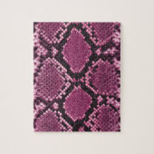 Pink Snakeskin Pattern Puzzle (Vertikal)
