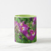 Pink Snapdragon Blume Garden Art Tasse Cup (Zentrum)