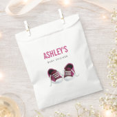 Pink Sneakers Baby Dusche Beutel Leckerei Säcke Geschenktütchen (Ausgeschnitten)