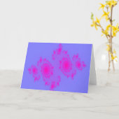 Pink Sneeze Grußkarte Karte (Gelbe Blume)