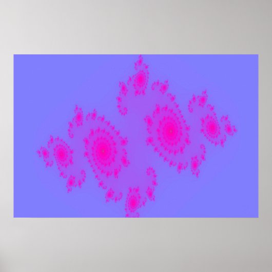Pink Sneeze Print Poster (Vorne)