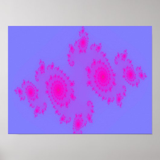 Pink Sneeze Print Poster (Vorne)