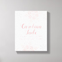 Pink Snowflake Kinderzimmer Babystatistik