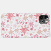 Pink Snowflakes iPhone / iPad Gehäuse Case-Mate iPhone Hülle (Rückseite (Horizontal))