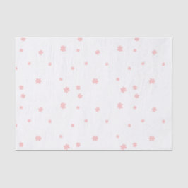 Pink Snowflakes Weihnachten Seidenpapier