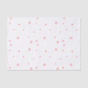 Pink Snowflakes Weihnachten Seidenpapier