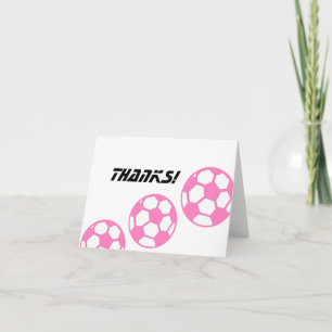 Pink Soccer Balls - Danke
