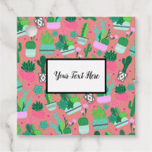 Pink Southwestern Cactus Pattern Geburtstagsparty